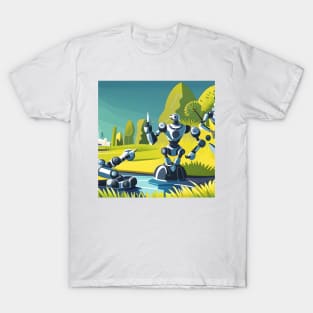 Future Gardeners - Robots T-Shirt